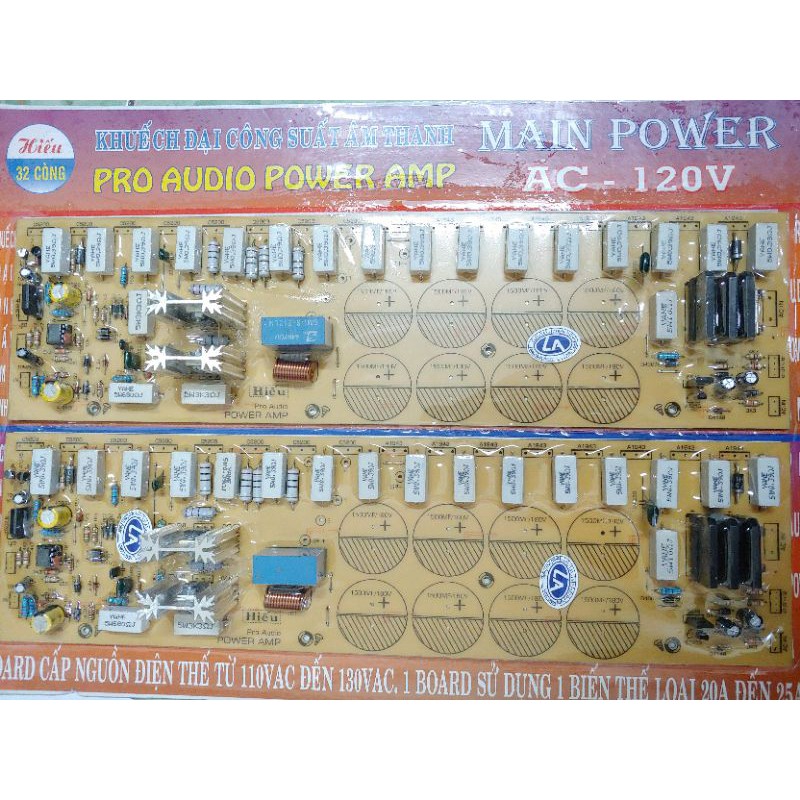 bo công suất 1200w nguồn 35v-40v 120v nguồn đơn AC