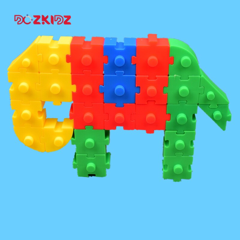 Đồ chơi xếp hình lắp ráp 70 CHI TIẾT sáng tạo và phát triển tư duy cho bé - Dozkidz