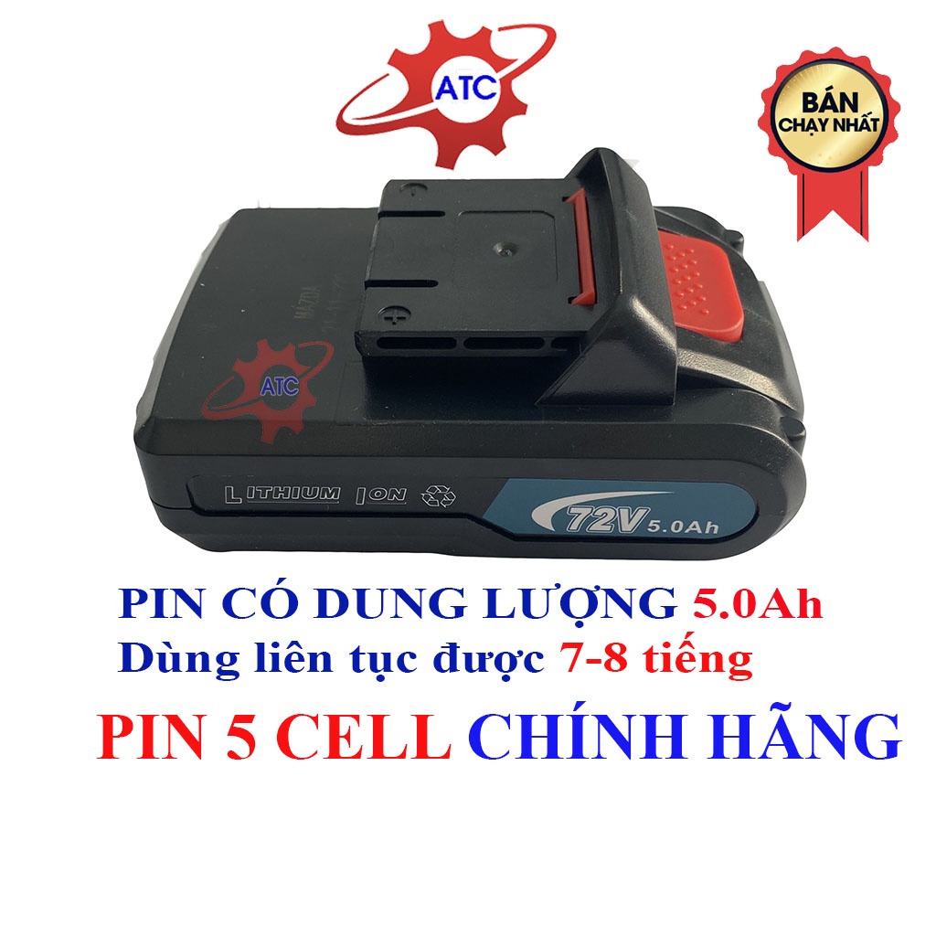 Pin makita 5 Cell 36v dung lượng khủng, Pin zin theo hãng, Dùng cho các loại khoan pin, bắn vít pin