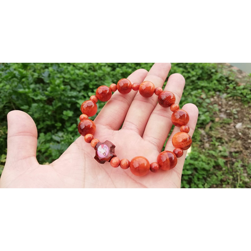Vòng Mân Côi - Tràng hạt mân côi gỗ Huyết Long - Nhà Sách Công Giáo Việt Nam