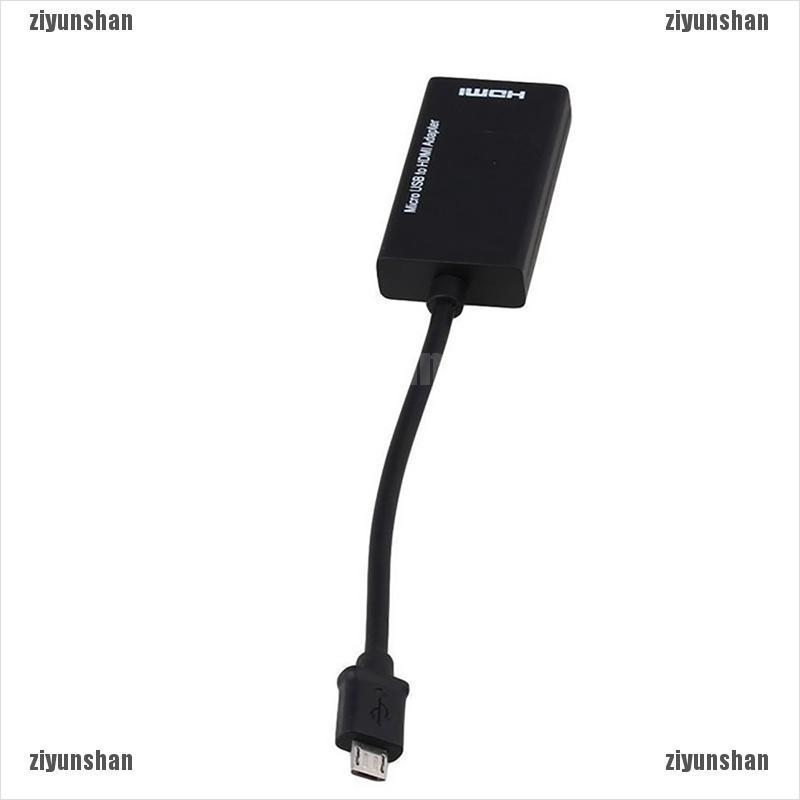 Cáp Chuyển Đổi Micro Usb Sang Hdmi Cho Điện Thoại Thông Minh Hd Tv | BigBuy360 - bigbuy360.vn