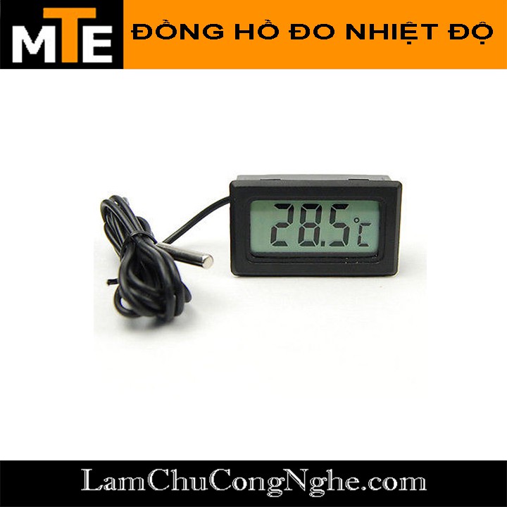 Mạch đồng hồ đo nhiệt độ không khí DS18B20