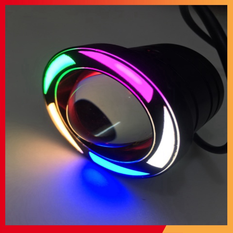 Đèn Led U7 Mắt Cú Lắp Nhiều Dòng Xe 12V. Đèn U7 Chế Si Hello mắt lé