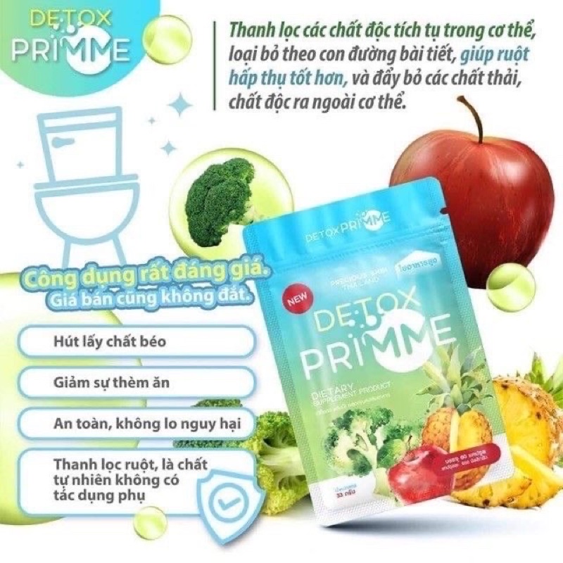 Giảm Mỡ Bụng  Detox Rau Củ Giảm Cân An Toàn Từ Thiên Nhiên Thái Lan 🇹🇭