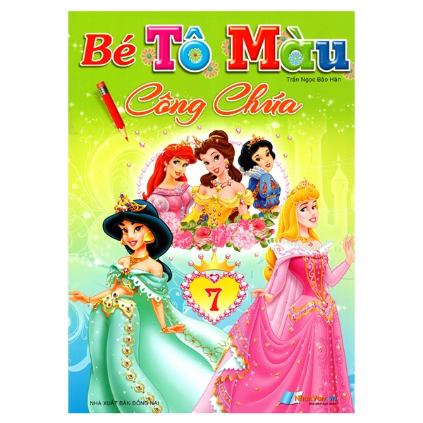 Sách Bé Tô Màu - Công Chúa