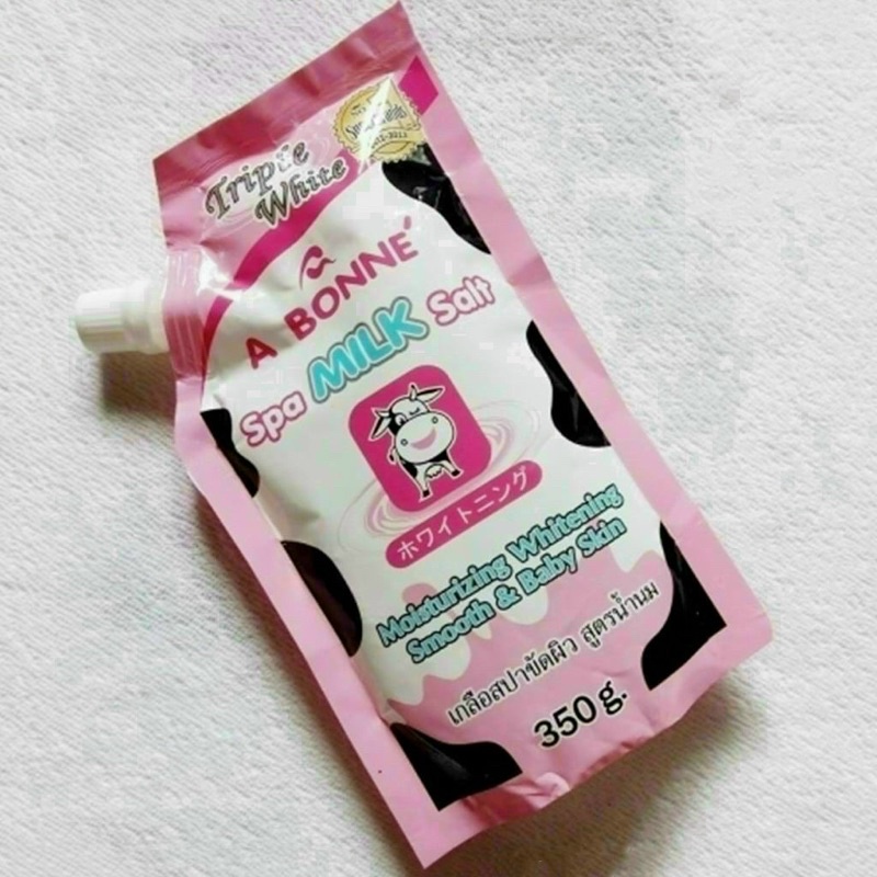 Muối tắm tẩy tế bào chết sữa bò A bonne spa miữa