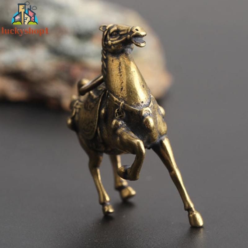Horse Ornament Decoration Display Handmade Home Miniature Animal Crafts