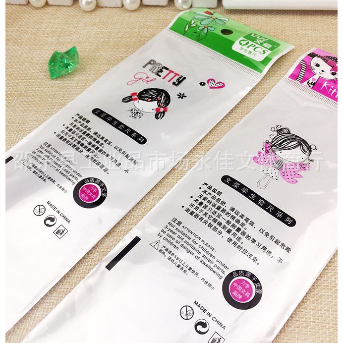 Bộ 4 thước kẻ học sinh