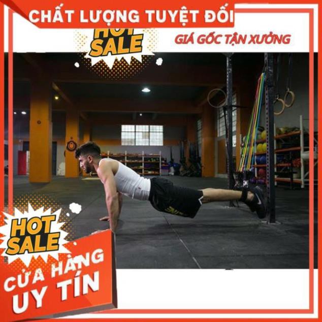 Bộ 5 Dây Ngũ Sắc Tập Full Body - Dụng Cụ Tập Gym