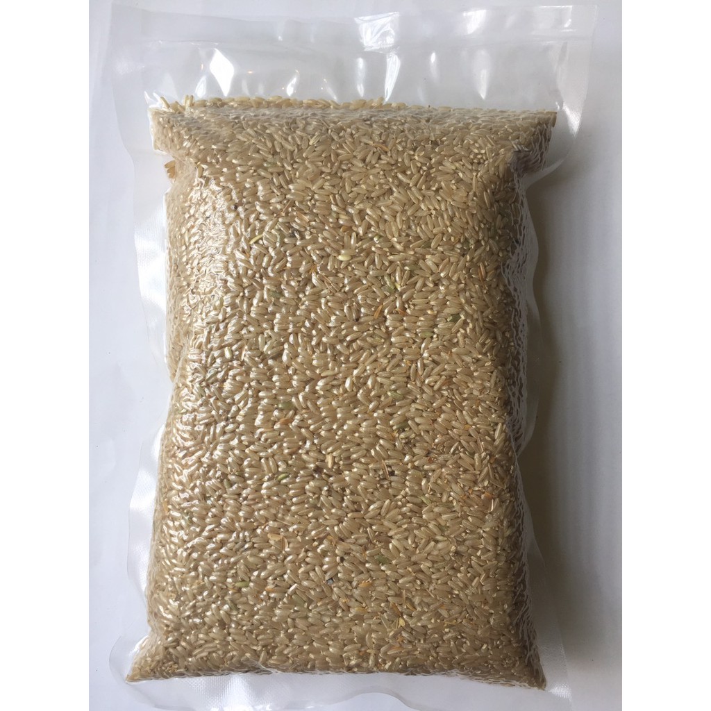 1kg Gạo Lứt Tẻ Trắng Điện Biên / Gạo Lứt Trắng / Gạo Nguyên Cám