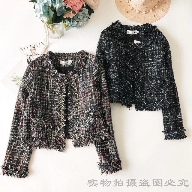 [ORDER]_Áo khoác dạ tweed