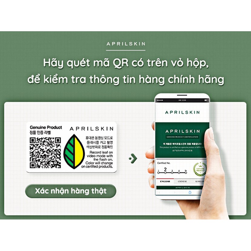 Phấn Nước Che Phủ Tốt, Dưỡng Ẩm Cho Lớp Nền Hoàn Hảo April Skin Galaxy Edition 15g