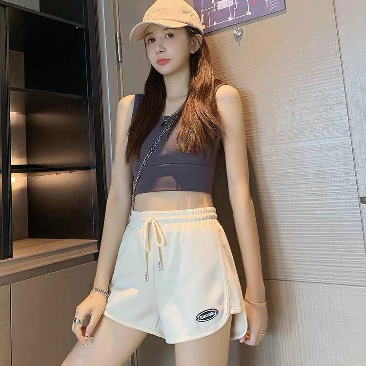 Quần đùi viền logo tròn có 3 màu hàng dầy đẹp, cạp chạy kansai dây rút alohashop91