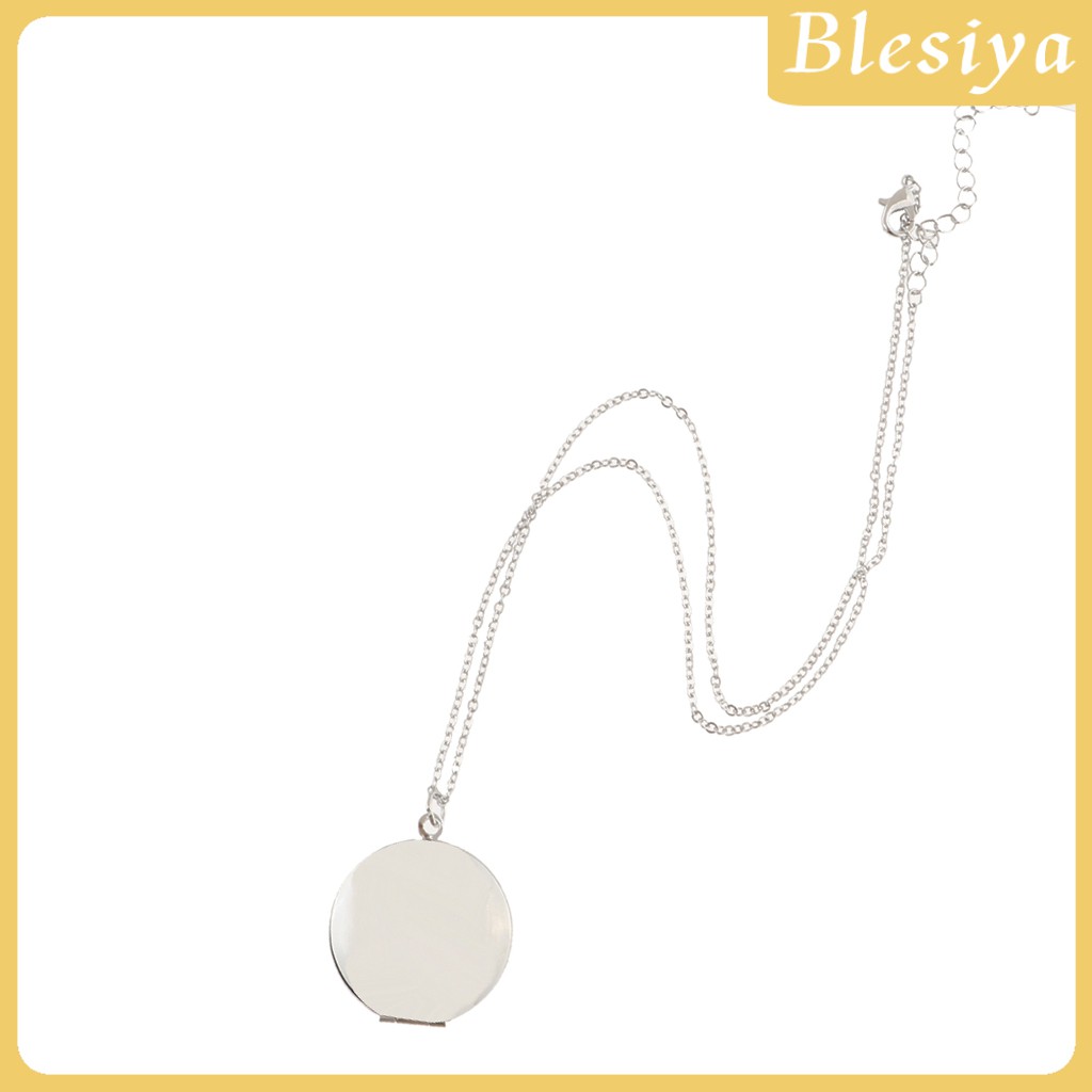 (Hàng Mới Về) Mặt Dây Chuyền Tròn Khung Ảnh Lưu Giữ Hình