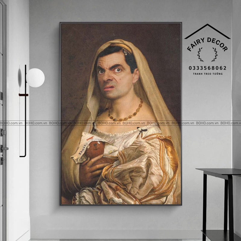 Tranh Treo Tường Canvas,Tranh decor Phòng ngủ, phòng khách,cầu thang đẹp⚡FREE SHIP⚡Mẫu vui nhộn, meme thêm