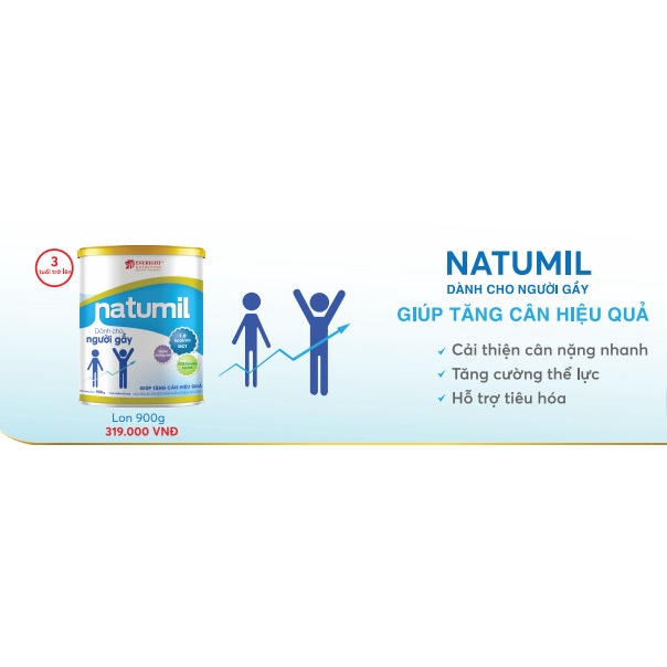 Sữa Natumil Dành cho người Gầy
