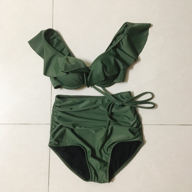 Set bikini áo gọng bèo cánh tiên, quần chip sexy