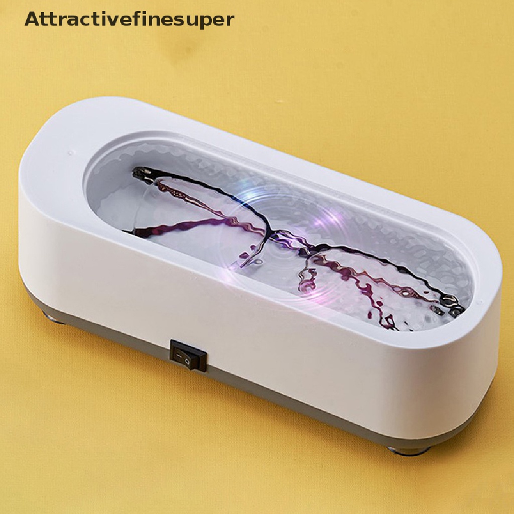 Máy Rung Siêu Âm 4.5v Làm Sạch Kính / Đồng Hồ / Trang Sức / Nhẫn Nhỏ