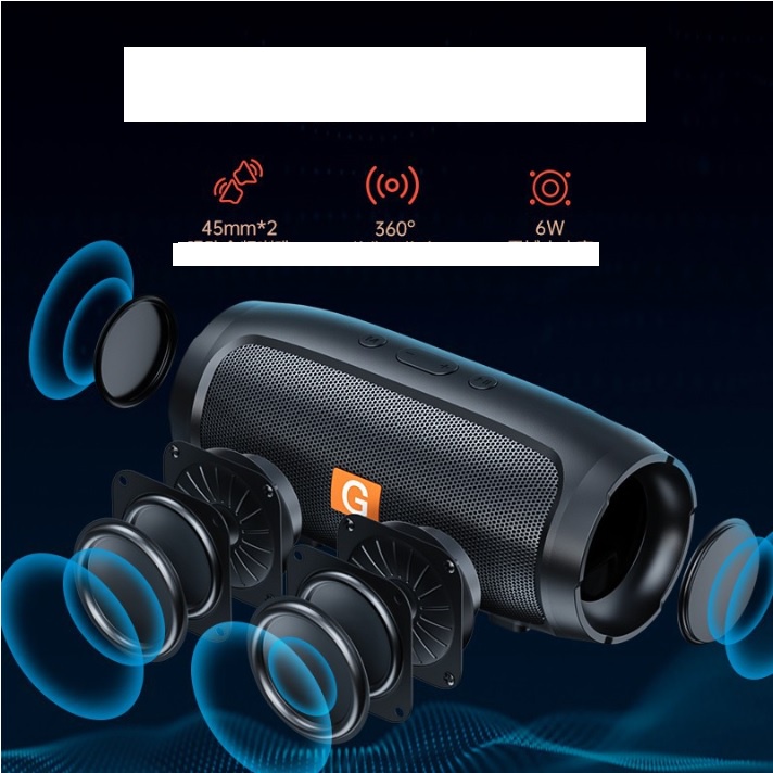 Loa Bluetooth Không Dây Cầm Tay Mini Nghe Nhạc Hay, Hỗ Trợ Cắm Usb Thẻ Nhớ Tf Nhỏ Gọn Giá Rẻ - LMN004