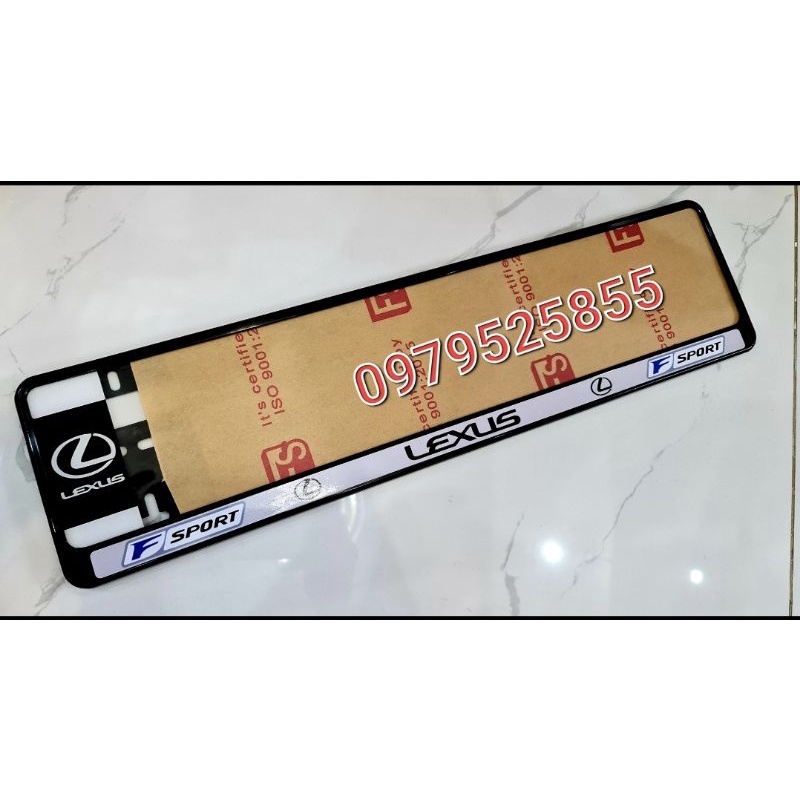 Khung Biển Số Châu Âu nhựa ABS cho tất cả các dòng xe tại VN