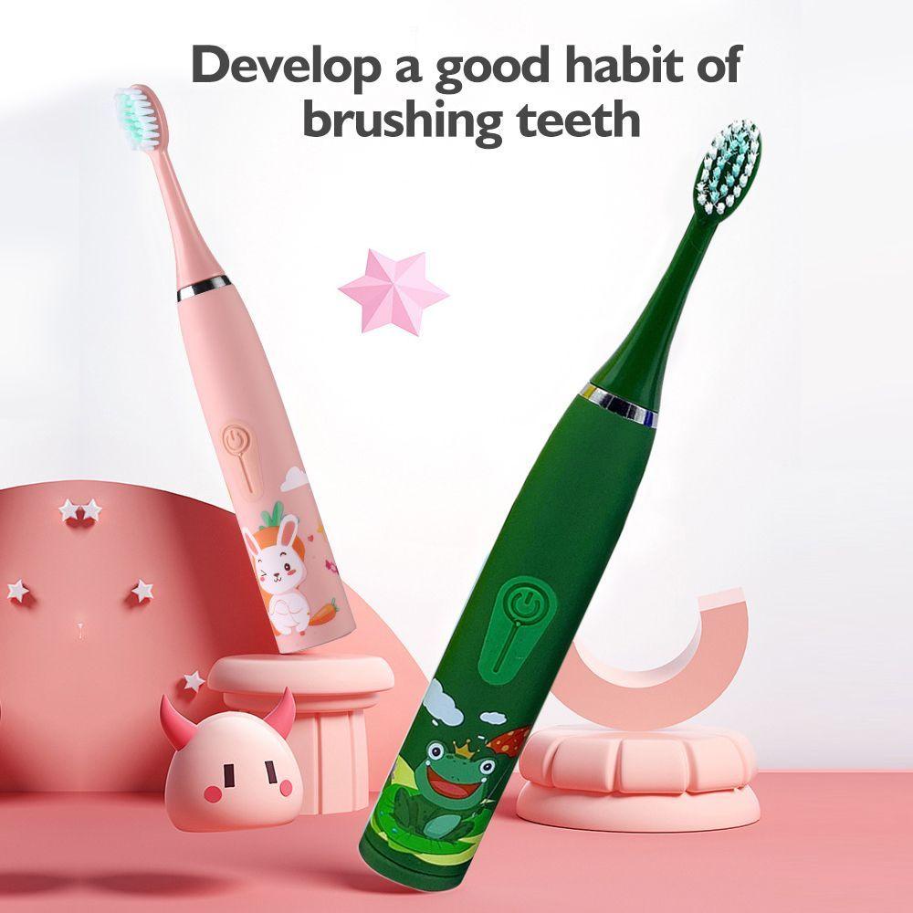 Bàn Chải Đánh Răng Điện Mềm Mại An Toàn Cho Sức Khỏe Cho Bé