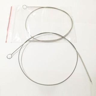 Dụng cụ vệ sinh dây hút máy hút sữa dài 1m bằng thép không gỉ (cọ rửa ống dẫn hơi 100cm)