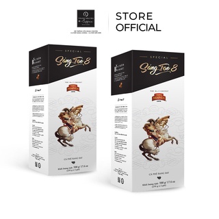 Combo 2 hộp cà phê rang xay sáng tạo 8 - trung nguyên legend - 500gr