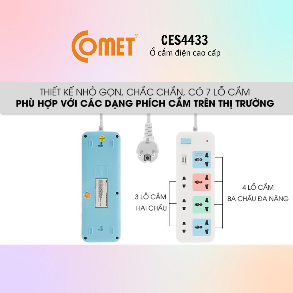 Ổ cắm đa năng COMET CESG2403/2405 - CES6703/4433/10302/10405/10503/5303/4223 - ổ cắm du lịch CES9111 - Hàng chính hãng