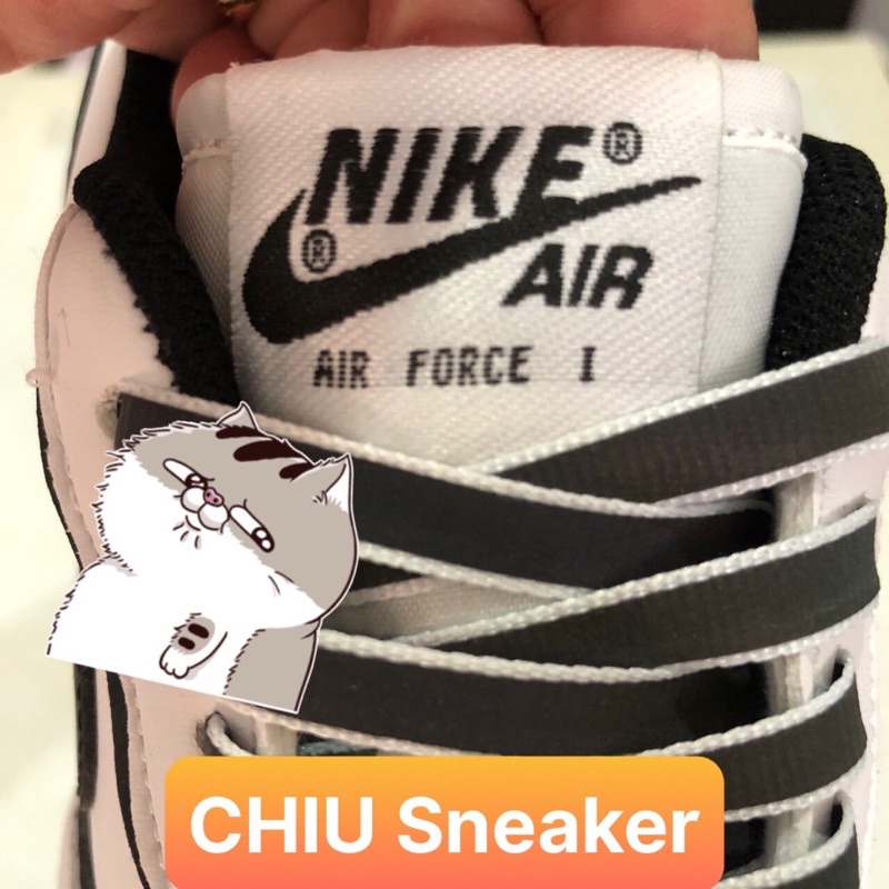 Giày thể thao nam nữ tăng chiều cao air force 1 trắng đen phản quang cao cấp giày Sneaker AF1 trắng đen