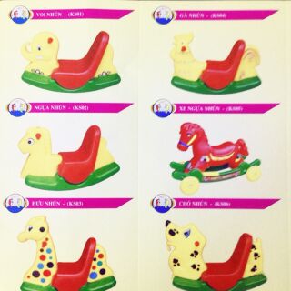 Bập bênh đủ loại thú hàng việt nam