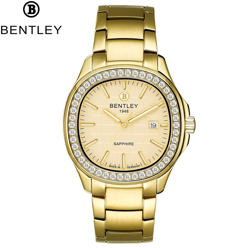 Đồng hồ nam dây kim loại mặt kính chống xước Bentley BL1869 BL1869-101 BL1869-101MKKI