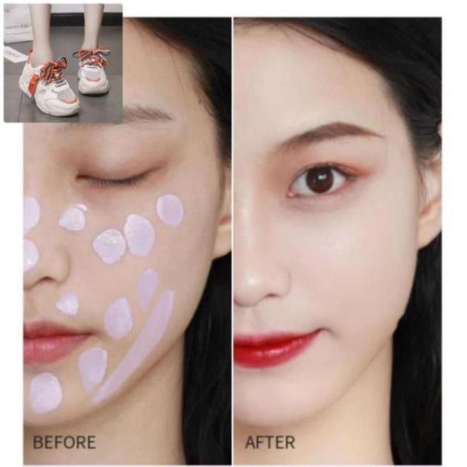 L94 -  Kem nền dạng lỏng không thấm nước Chống mồ hôi màu tím màu xanh lá | BigBuy360 - bigbuy360.vn