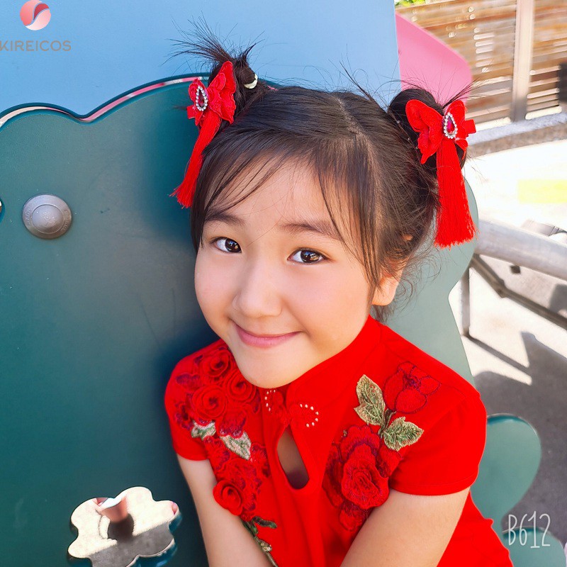 Set 2 Kẹp Tóc Đón Tết Phong Cách Trung Hoa Siêu Cute