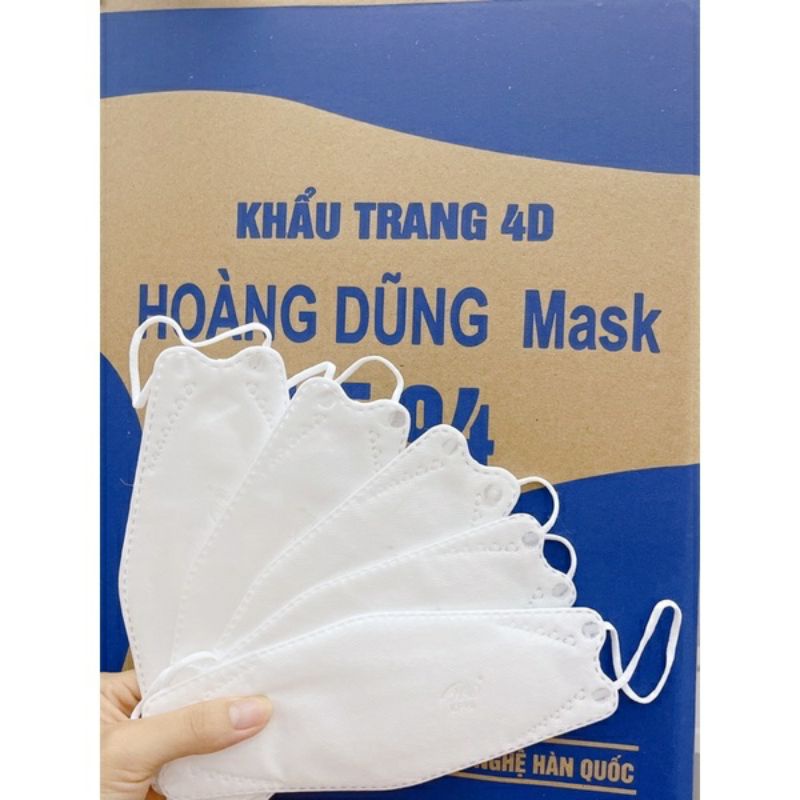 Set 10 Khẩu Trang Y Tế 4 Lớp KF94  Kháng Khuẩn Và Chống Bụi Mịn Cao Cấp Hoàng Dũng