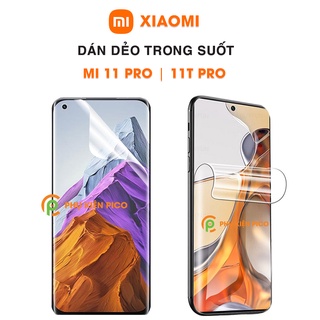 Dán màn hình Xiaomi Mi 11 Pro / Xiaomi 11T Pro PPF cao cấp dẻo trong suốt - Dán dẻo Xiaomi Mi 11 Pro