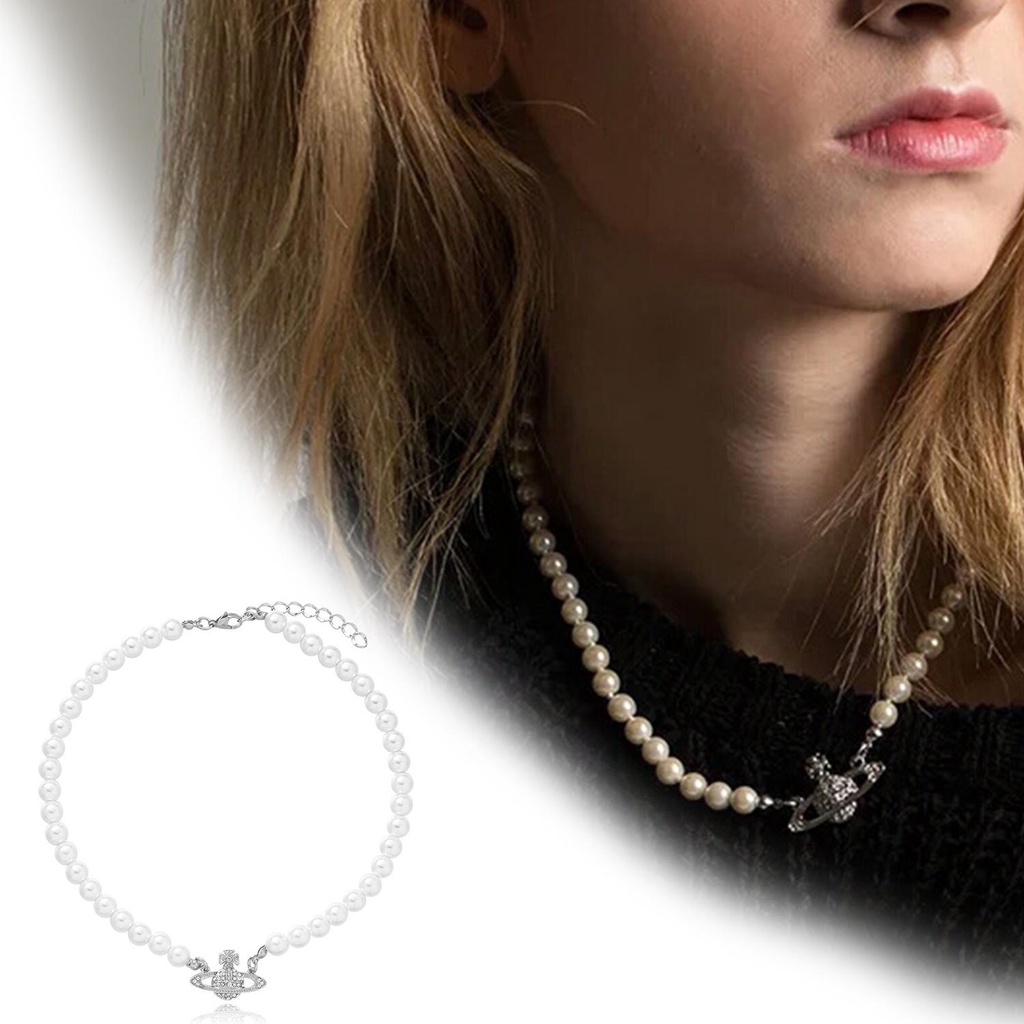 Vòng Cổ Choker Mặt Hình Hành Tinh Thanh Lịch Mới KENT1