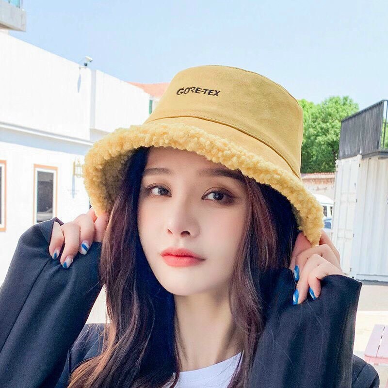 MŨ BUCKET LÔNG CỪU MẪU MỚI CỰC HOT