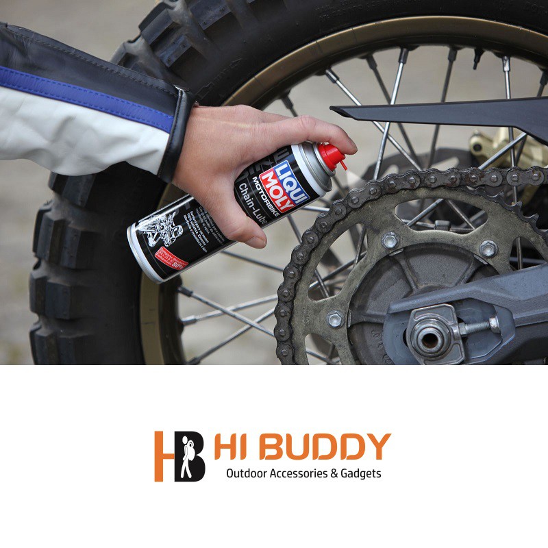 Chai xịt sên cao cấp Liqui Moly Motorbike Chain-Lube 1508 250ml