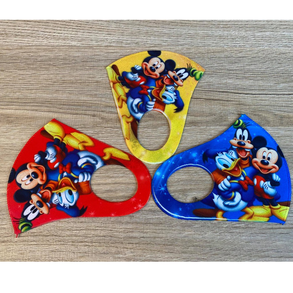 Khẩu trang cho em bé 3D siêu dễ thương lọc không khí khói bụi(bịch 10 cái 1 mẫu) | BigBuy360 - bigbuy360.vn