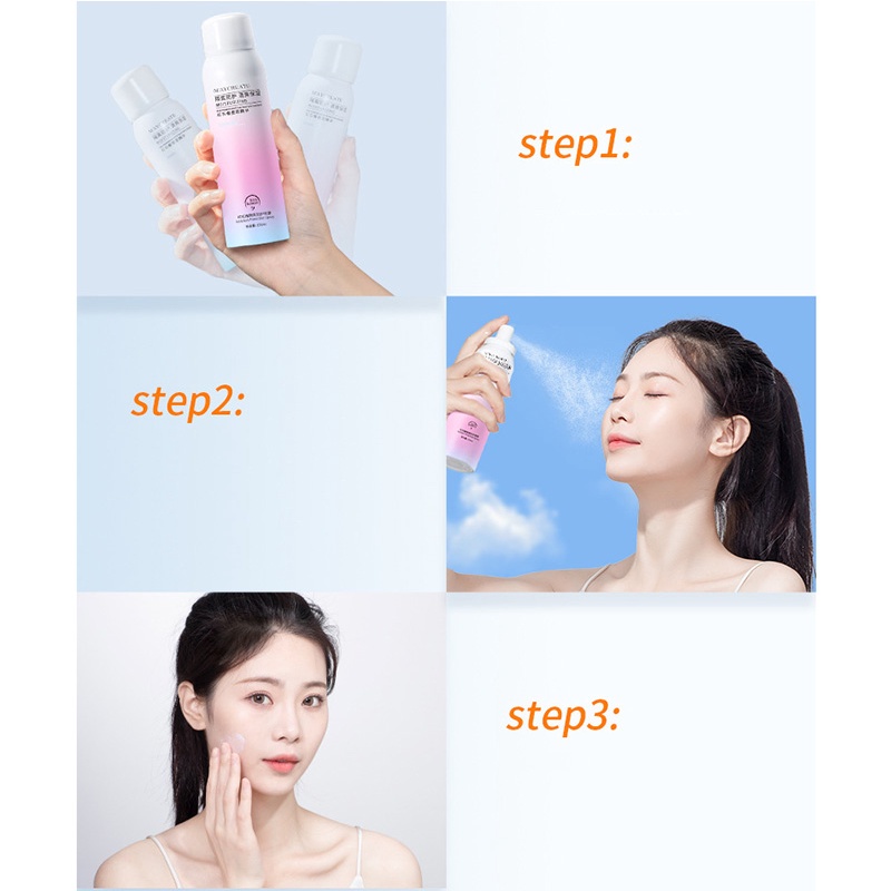 Xịt Chống Nắng MAYCREATE Trắng Da Isolation Protection Spray 150ml