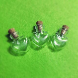 Combo 3 lọ thủy tinh hình trái tim
