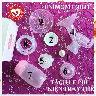Phụ kiện máy hút sữa điện đôi Unimom FORTE (Tách lẻ)