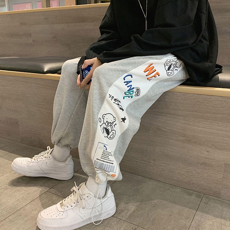 Quần Ống Rộng Nam Nữ Ulzzang WE CAN BE Chất Vải Umi Xuất Hàn, Quần Jogger Lưng Thun siêu xinh