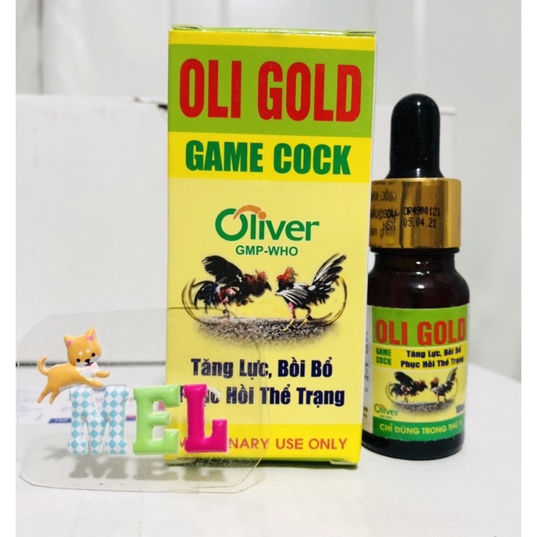 Tăng lực, bồi bổ, phục hồi thể lực gà đá-Oli Gold 10ml