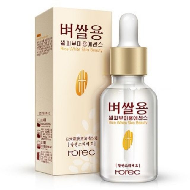 [RẺ VÔ ĐỊCH]Serum Gạo Dưỡng Trắng Da Rice White Skin Beauty Của Rorec