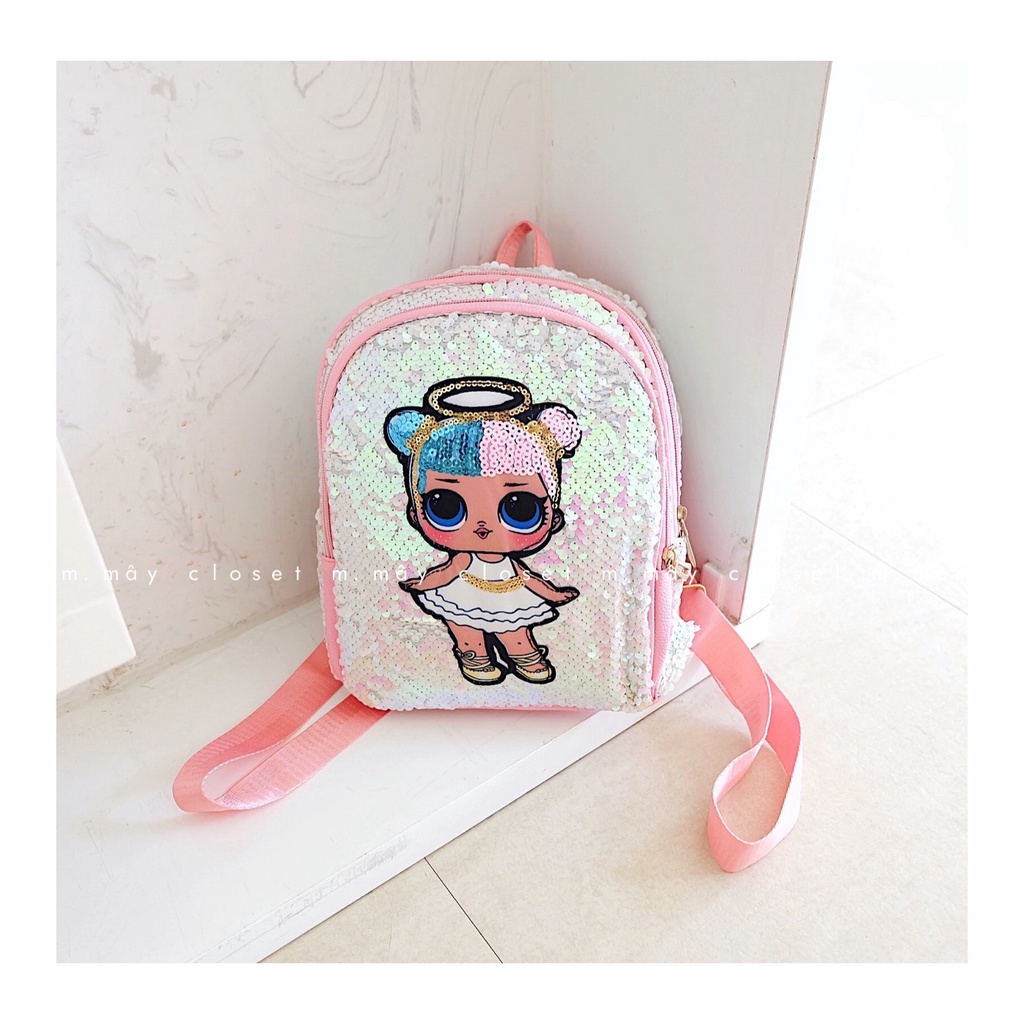 Balo búp bê LOL kim sa lật chuyển màu