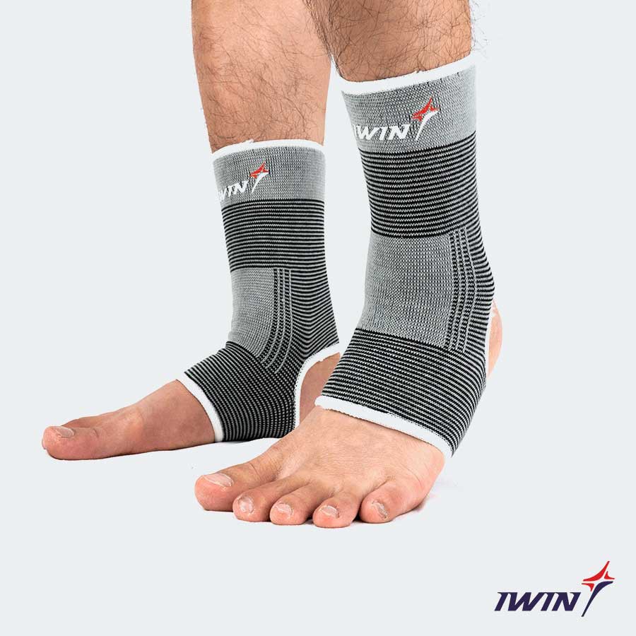 Băng gót iWin Keepa bảo vệ mắt cá chân (Đôi) - Bó gót- Sơ mi gót hỗ trợ chống lật cổ chân, lật sơ mi
