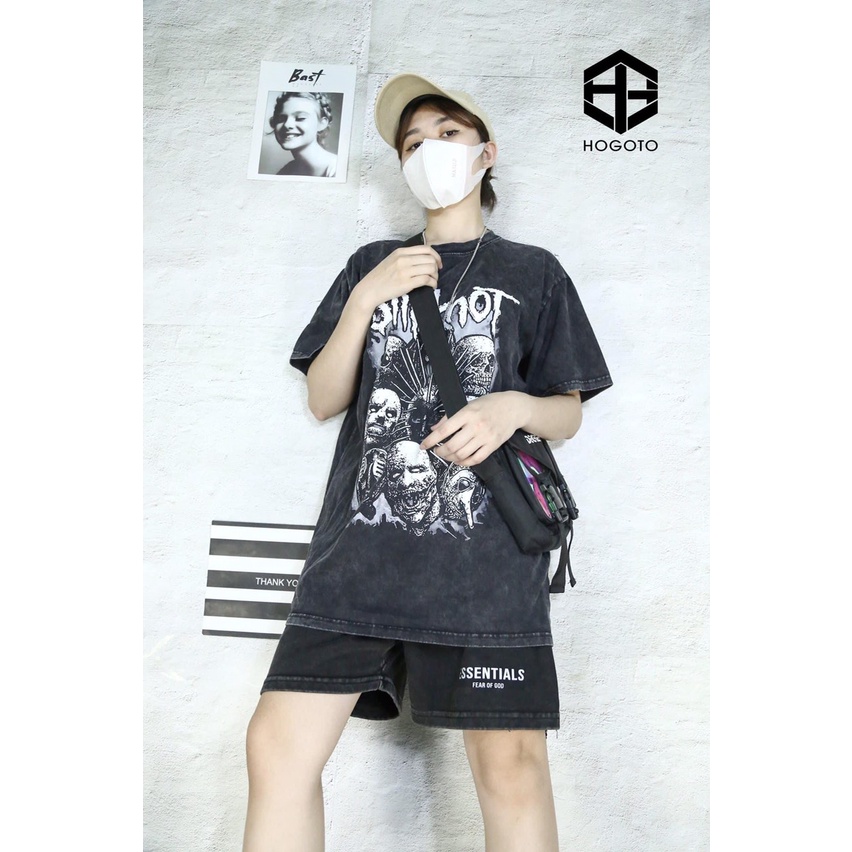 Áo thun SNIPKNOT TRẮNG  Dogo Store , Áo thun unisex nam nữ form rộng oversize chất liệu 100% Cotton