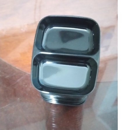 Bộ 10 chén nước chấm đựng tương,ớt,tiêu nhựa Melamine màu đen nhiều Size