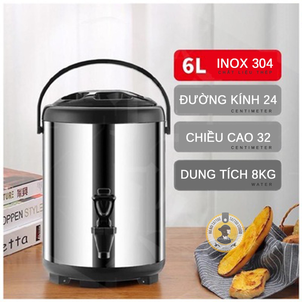 Bình ủ trà inox